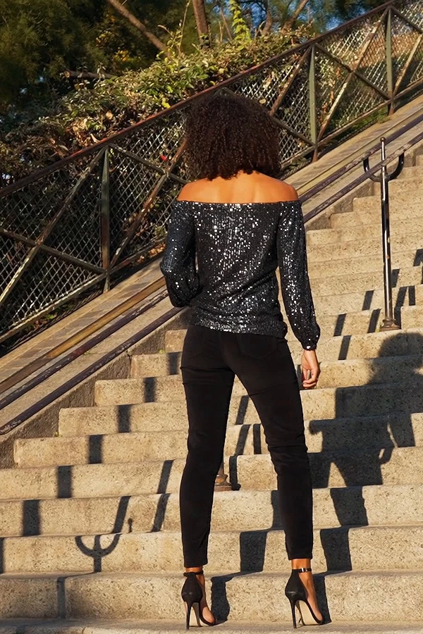 Black Velvet Skinny Jeans 8 Black Velvet Skinny Jeans - Image 6