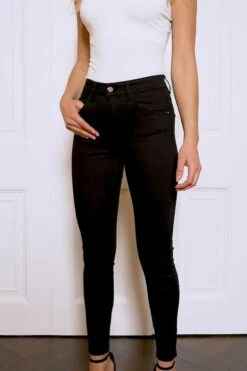 Black Perfect Skinny Jeans -SOSANDAR Sales 601d20e9176d509f514da94cd0e080cc97c3bf32