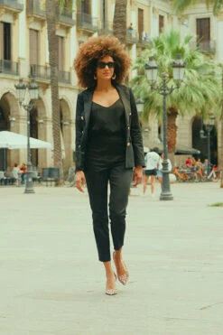 Black Military Blazer Jacket 17 Black Military Blazer Jacket -SOSANDAR Sales 72910226ea67ec9d126d20cdd3c98df2d6d6783d