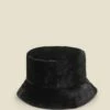 Black Faux Fur Bucket Hat 1 Black Faux Fur Bucket Hat -SOSANDAR Sales a22ac032bk0001 a