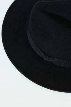 Ruth Black Fedora Hat 12 Ruth Black Fedora Hat -SOSANDAR Sales accessory 229