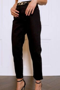 Black Girlfriend Jeans -SOSANDAR Sales d8cd69c9198a87c3e5ab74ca93b9a5b0ee55e7d3