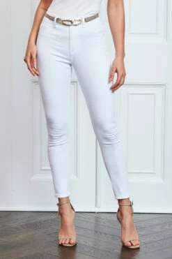 White Perfect Skinny Jeans 11 White Perfect Skinny Jeans -SOSANDAR Sales s1 s20bd002we s21lw100pk 012