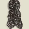 Black Leopard Print Scarf 1 Black Leopard Print Scarf -SOSANDAR Sales s20as001mi0001 d