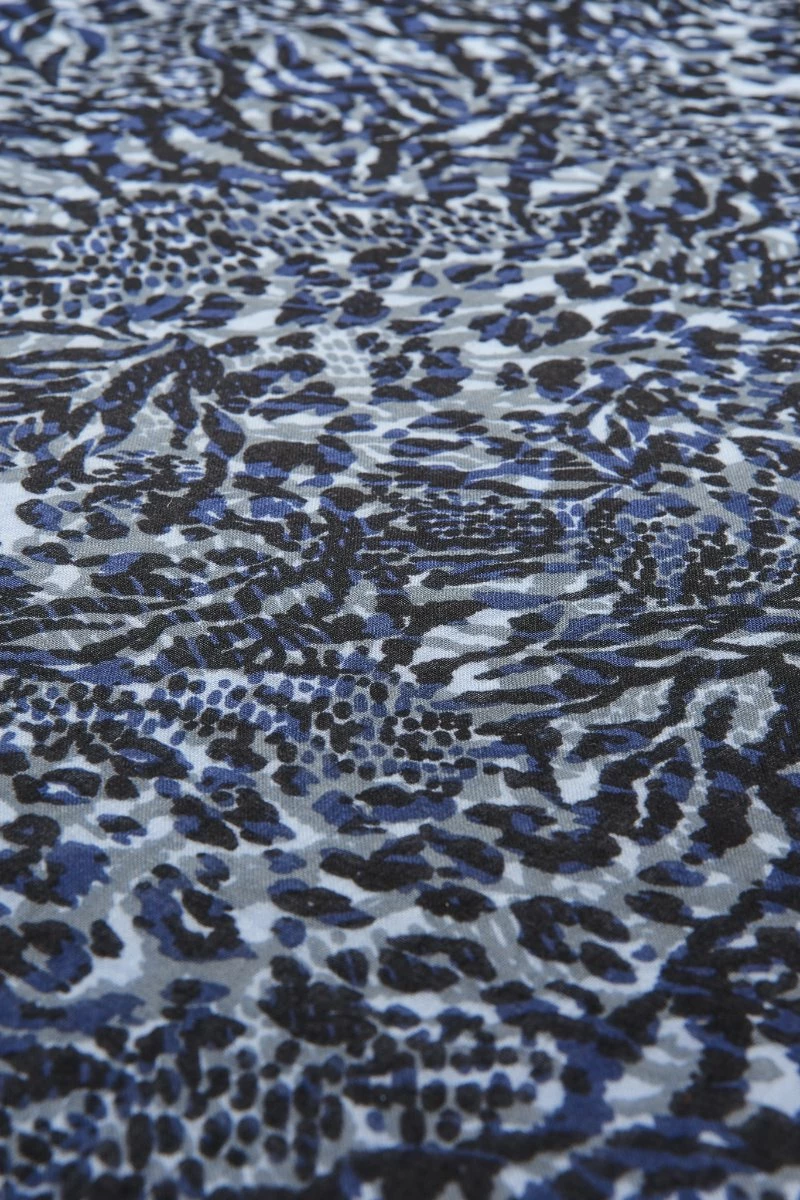 Grey Animal Print Scarf 5 Grey Animal Print Scarf - Image 3