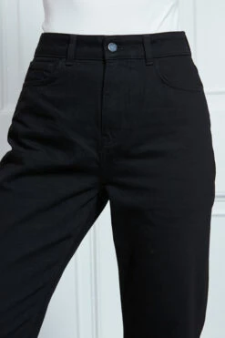 Black Girlfriend Jeans -SOSANDAR Sales s23 s20bd008bk 102