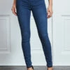 Mid Blue Perfect Jeggings -SOSANDAR Sales s24 s21bd016be 006