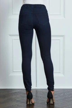 Dark Indigo Blue Perfect Jeggings 13 Dark Indigo Blue Perfect Jeggings -SOSANDAR Sales s26 s21bd016i 019