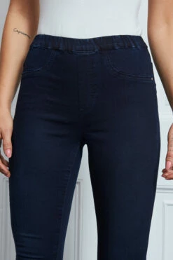 Dark Indigo Blue Perfect Jeggings 14 Dark Indigo Blue Perfect Jeggings -SOSANDAR Sales s26 s21bd016i 036