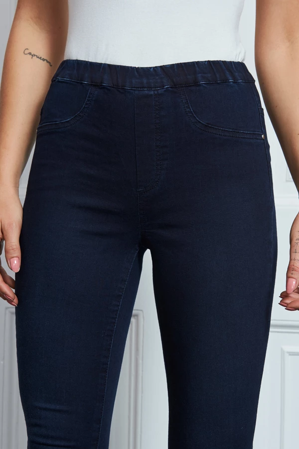 Dark Indigo Blue Perfect Jeggings 7 Dark Indigo Blue Perfect Jeggings - Image 5