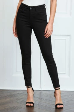 Black Perfect Skinny Jeans -SOSANDAR Sales s4 s20bd002bk 005