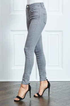 Light Grey Perfect Skinny Jeans 12 Light Grey Perfect Skinny Jeans -SOSANDAR Sales s9 s20bd002gy0003 016