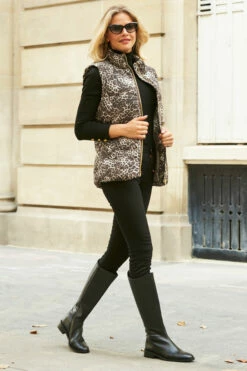 Black Rose Gold Zip Detail Skinny Biker Jeans -SOSANDAR Sales web 05 a21ow005ld a19bd003bk a19tk115bk a21fw025bk 091 1