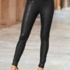 Black Leather Look Premium Leggings 1 Black Leather Look Premium Leggings -SOSANDAR Sales web black 38 s20tk140bn sa18tr01pt 230 1