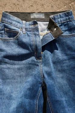 Mid Blue Ultra-Stretch Comfort Fit Skinny Jeans -SOSANDAR Sales web 18 s22ow082bk s22tk125cm 193