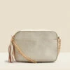 Gold Chain Detail Cross Body Bag With Tassel 1 Gold Chain Detail Cross Body Bag With Tassel -SOSANDAR Sales web 2303 box s23ac040mc0003 a