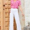 White Wide Leg Cropped Jeans 1 White Wide Leg Cropped Jeans -SOSANDAR Sales web 2305 65 s23tw140pkan01 a22bd022we0001 65 264 1