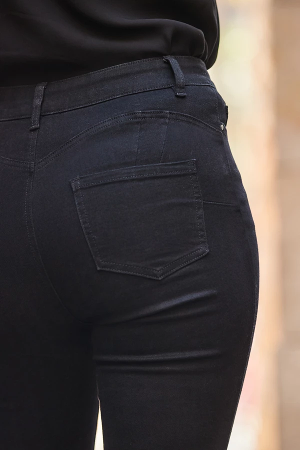 Black Sculpting Kick Flare Jeans 9 Black Sculpting Kick Flare Jeans - Image 7