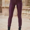 Wine Button Detail Coated Skinny Jeans 1 Wine Button Detail Coated Skinny Jeans -SOSANDAR Sales web 2307 61 a23bd002rd0011 a23ow026bk0001 61 290