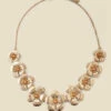 Gold Flower Detail Necklace