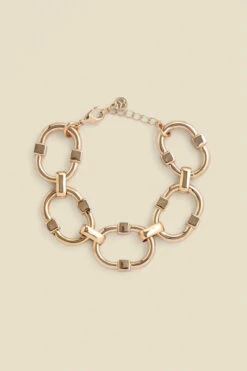 Gold Chunky Chain Link Bracelet
