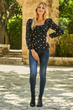 Grace Dark Indigo Skinny Jeans -SOSANDAR Sales web 71 s21tw015 059 1