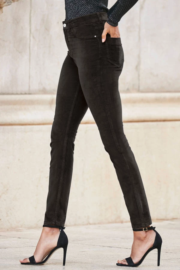 Black Velvet Skinny Jeans 3 Black Velvet Skinny Jeans