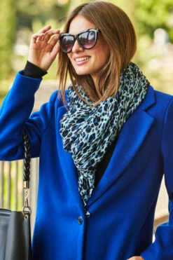 Blue Leopard Print Scarf 8 Blue Leopard Print Scarf -SOSANDAR Sales web 91 a22ow007be0001 s21ac024blan01 201