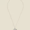 Silver Coin Pendant Necklace 2 Silver Coin Pendant Necklace -SOSANDAR Sales web a22ac024mc0005 a