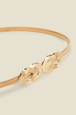 Gold Round Link Waist Belt 11 Gold Round Link Waist Belt -SOSANDAR Sales web a22ac042mc0003 c