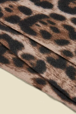 Leopard Print Super Soft Scarf -SOSANDAR Sales web a22ac043ld 3