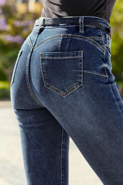 Dark Indigo Sculpting Skinny Jeans 11 Dark Indigo Sculpting Skinny Jeans -SOSANDAR Sales web s22 a20bd095io 1 indigo rt