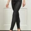 Black Coated Premium Jeggings