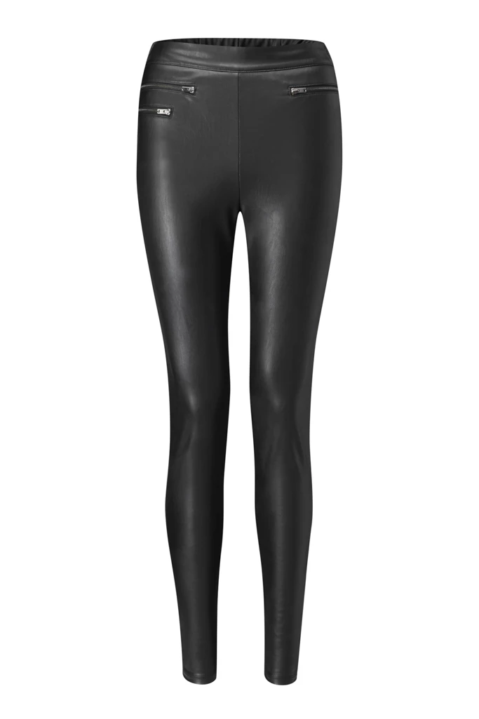 Black Leather Look Premium Leggings 8 Black Leather Look Premium Leggings - Image 6