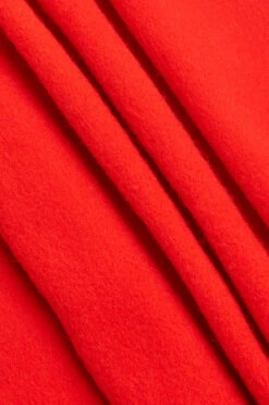 Red Super Soft Wool & Cashmere Blend Scarf -SOSANDAR Sales web sosander red 3